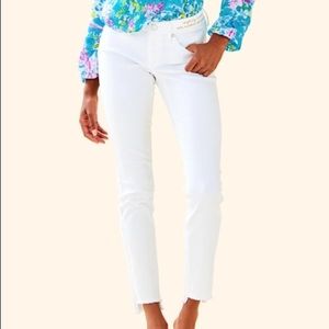 Lilly Pulitzer South Ocean Crop Skinny Jean